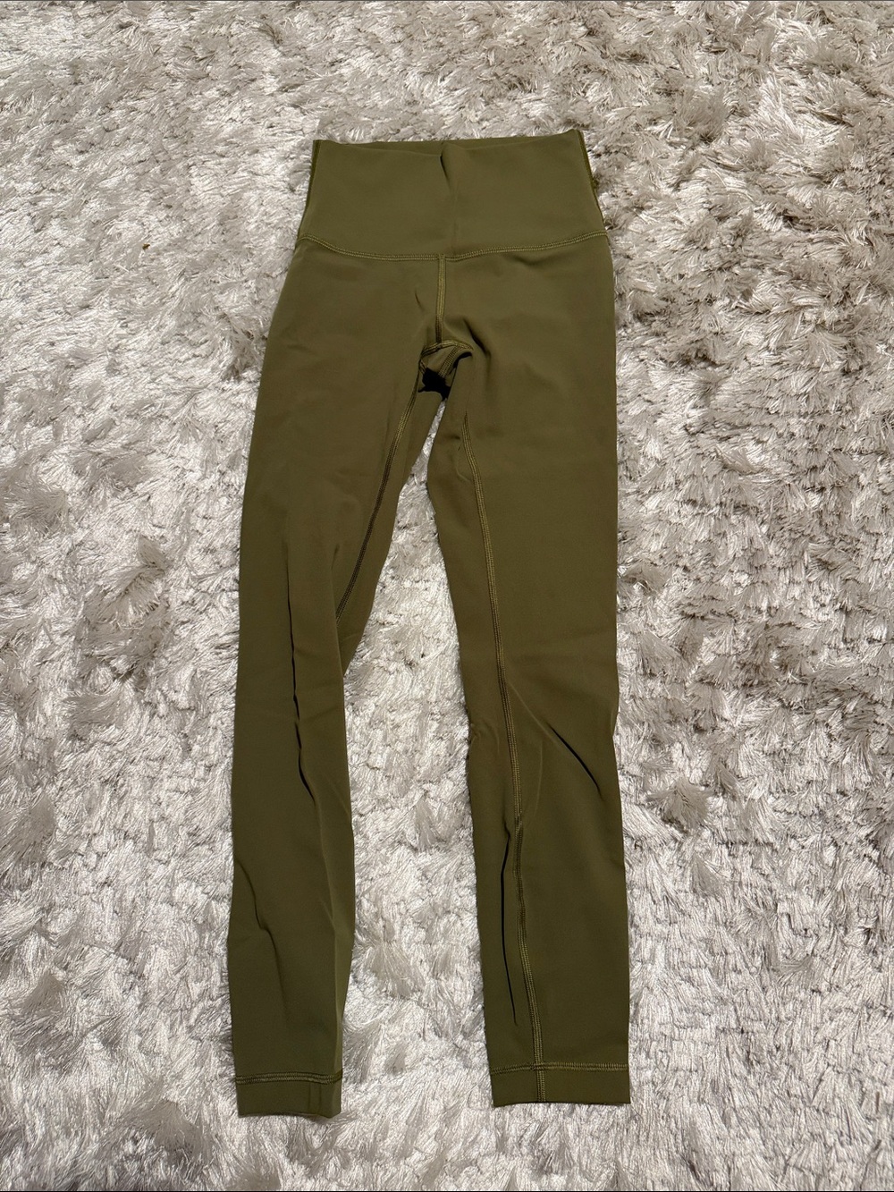 Lululemon Aline Olive Green Women's Leggings size 2